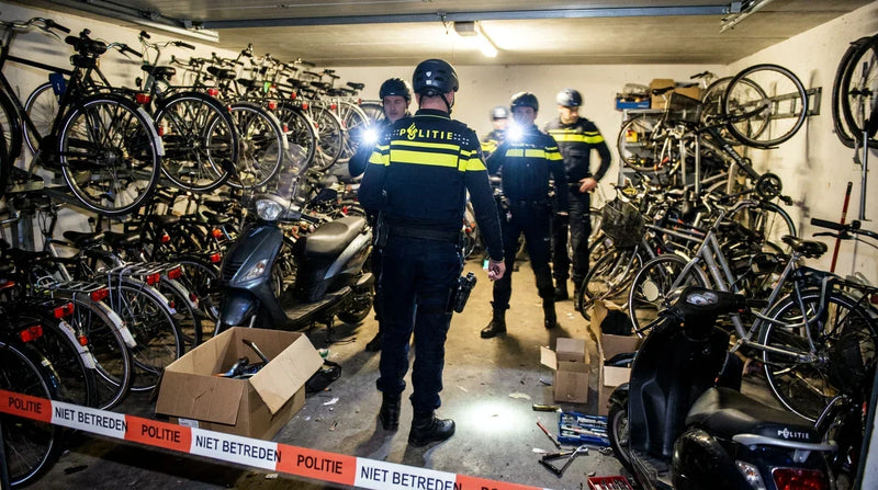 Garage met 47 gestolen tweewielers ontdekt dankzij peilzender